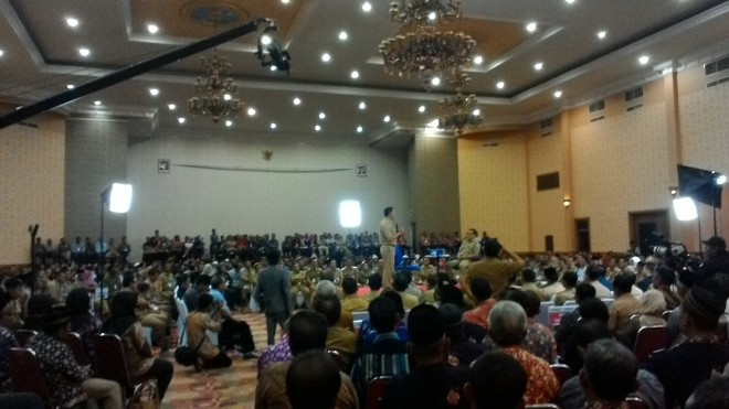 Suasana Musrenbag kota Jambi yang berlansung di RCC